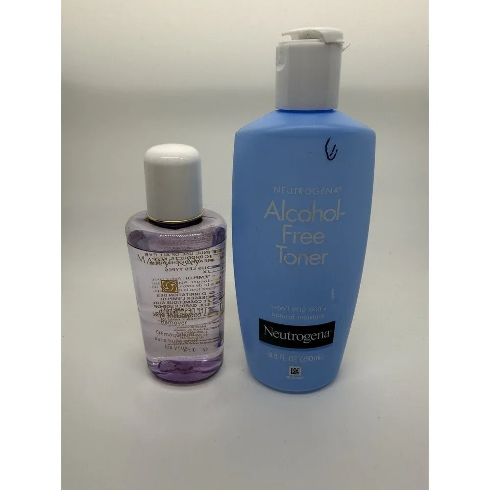 Neutrogena Alcohol Free Toner 8.5 Floz Original Formula & Mary Kay Makeup Remove